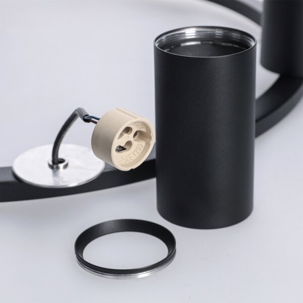 BRILAGI - Lustr na lanku SELE 6xGU10/30W/230V černá
