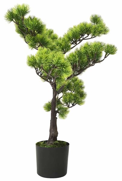 Umělá bonsaj borovice s květináčem 60 cm zelená 336316
