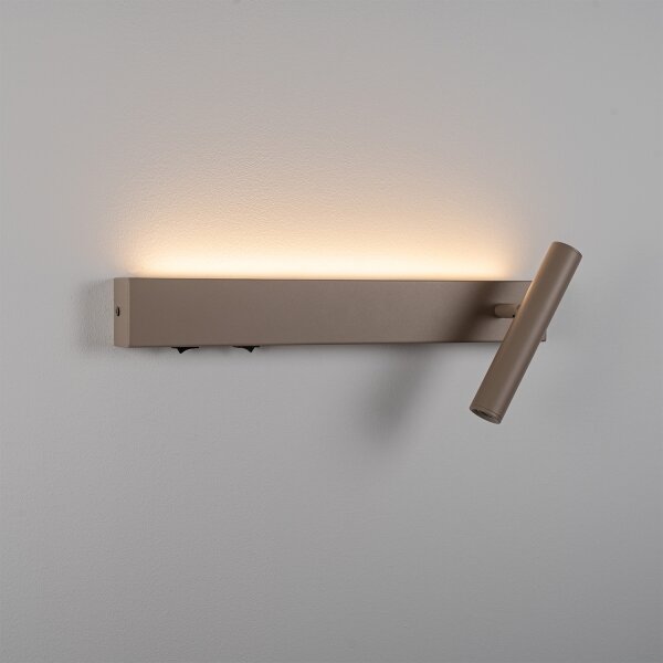 BRILAGI - LED Nástěnné bodové svítidlo ARLIX LED/3W/230V + LED/7W béžová CRI 90