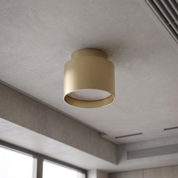 BRILAGI - LED Bodové svítidlo BACKLIT 1xGX53/15W/230V + LED/3W pr. 8 cm zlatá