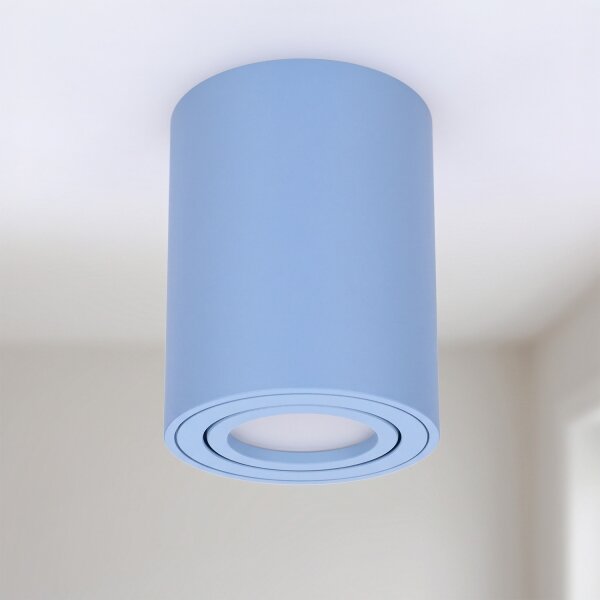 Brilagi - Bodové svítidlo MIA 1xGU10/30W/230V 100x80 mm modrá