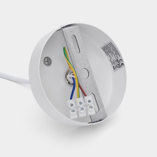 Brilagi - Lustr na lanku CONE SINGLE 1xGX53/15W/230V bílá
