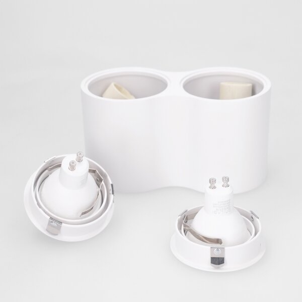 Brilagi - Bodové svítidlo MIA DOUBLE 2xGU10/30W/230V bílá