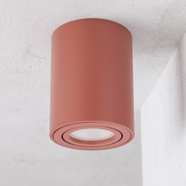 Brilagi - Bodové svítidlo MIA 1xGU10/30W/230V 100x80 mm hnědá