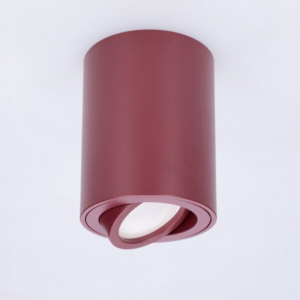Brilagi - Bodové svítidlo MIA 1xGU10/30W/230V 100x80 mm burgundy