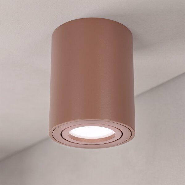 Brilagi - Bodové svítidlo MIA 1xGU10/30W/230V 100x80 mm hnědá