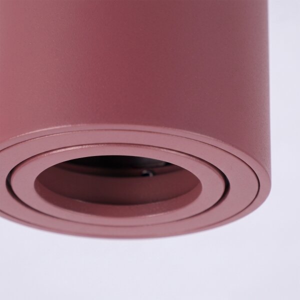 Brilagi - Bodové svítidlo MIA 1xGU10/30W/230V 100x80 mm burgundy