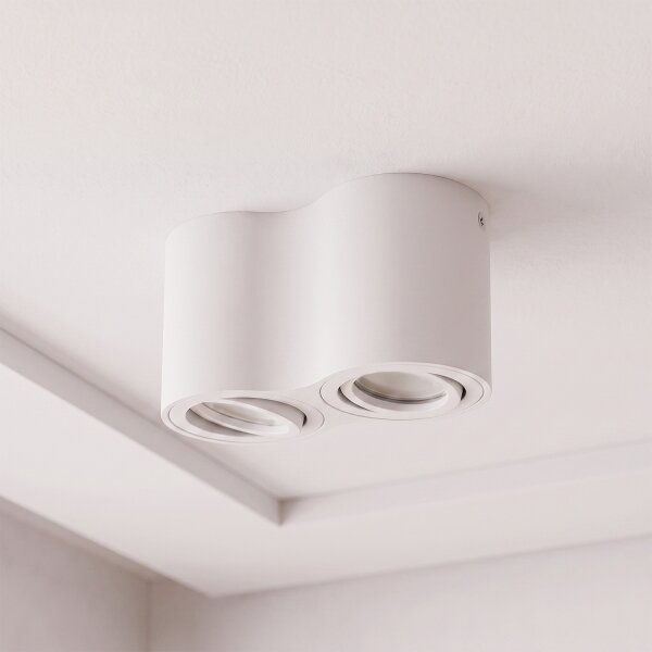 Brilagi - Bodové svítidlo MIA DOUBLE 2xGU10/30W/230V bílá