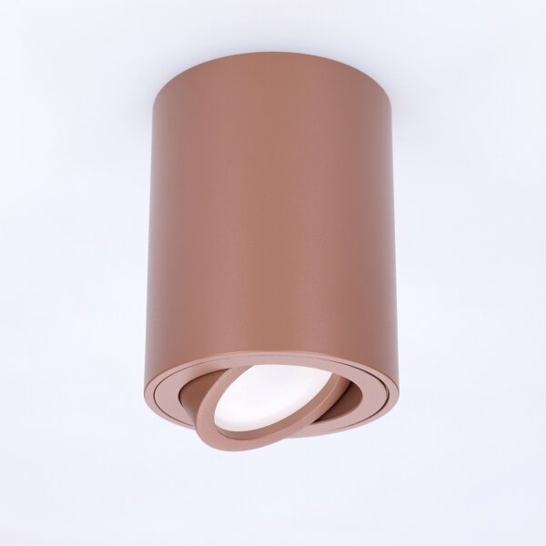 Brilagi - Bodové svítidlo MIA 1xGU10/30W/230V 100x80 mm hnědá
