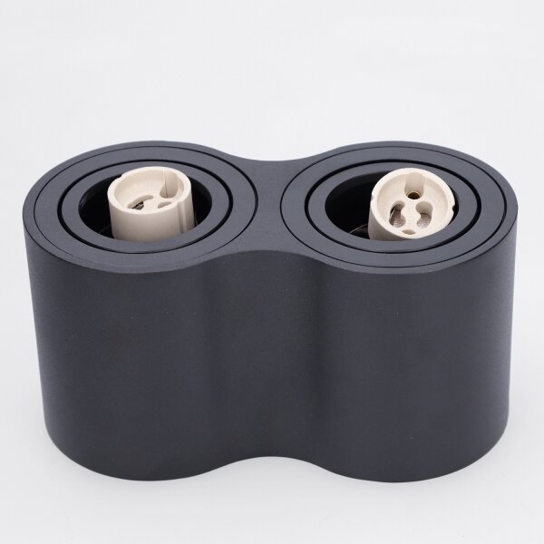 Brilagi - Bodové svítidlo MIA DOUBLE 2xGU10/30W/230V černá