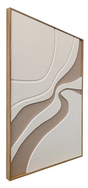 Tištěný obraz s rámem/akustický 62x92 cm Static – Styler