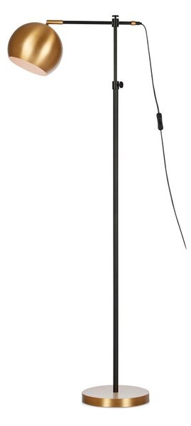 Černo-bronzová volně stojící lampa Markslöjd Chester