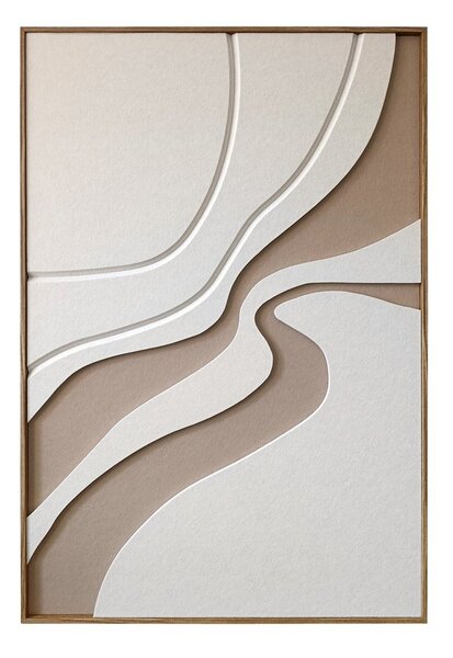 Tištěný obraz s rámem/akustický 62x92 cm Static – Styler
