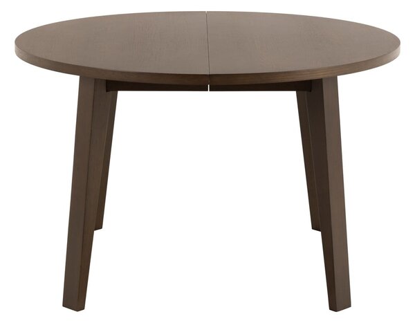 Kulatý rozkládací jídelní stůl s přídavnou deskou v dekoru dubu ø 120 cm A-Line – Actona