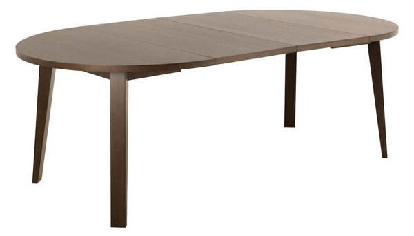 Kulatý rozkládací jídelní stůl s přídavnou deskou v dekoru dubu ø 120 cm A-Line – Actona