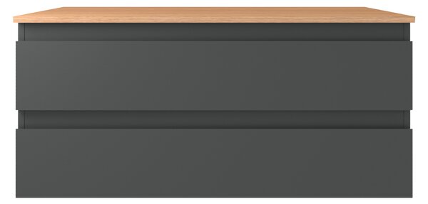 Oltens Vernal skříňka 100x45.6x47 cm pod umyvadlo závěsná grafitová 60002400