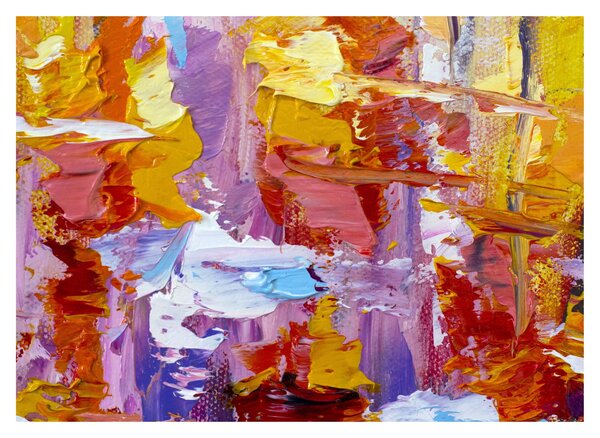 Skleněný obraz - Olejomalba (70x50 cm)