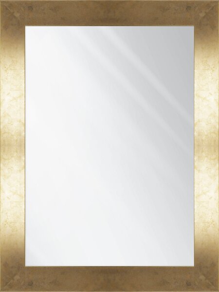 Ars Longa Simple zrcadlo 53x143 cm obdélníkový zlatá SIMPLE40130-Z