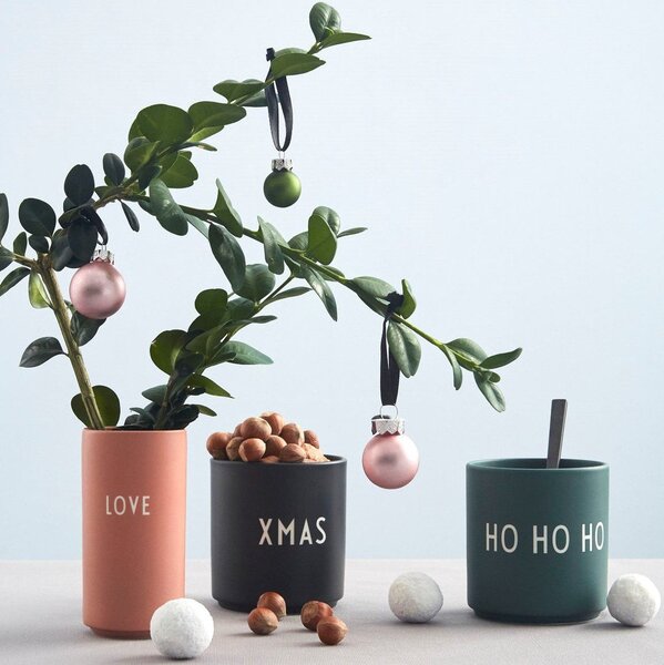 Design Letters Porcelánový hrnek XMAS - Black DL185
