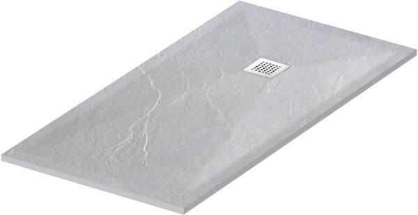 Balneo Stone Tray obdélníková sprchová vanička 110x90 cm šedá STFLG9011025