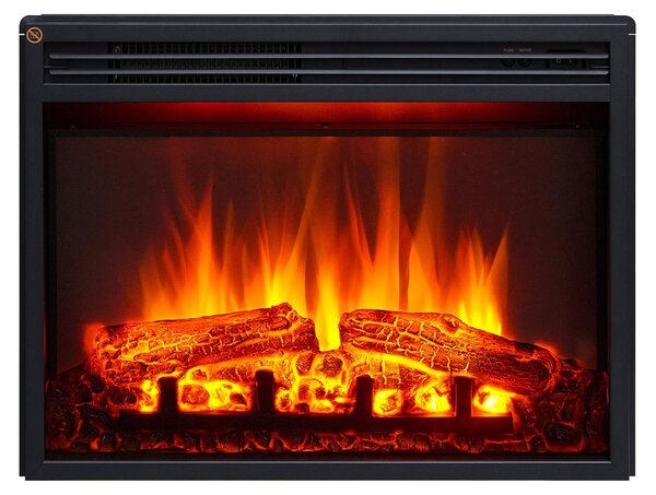 Elektrický krb BALDERIA Charon – topný výkon až 2000 W, světlý dub