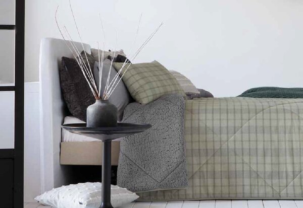 Textil Antilo Přehoz Kenai oboustranný, olivový Rozměr: 250x270 cm