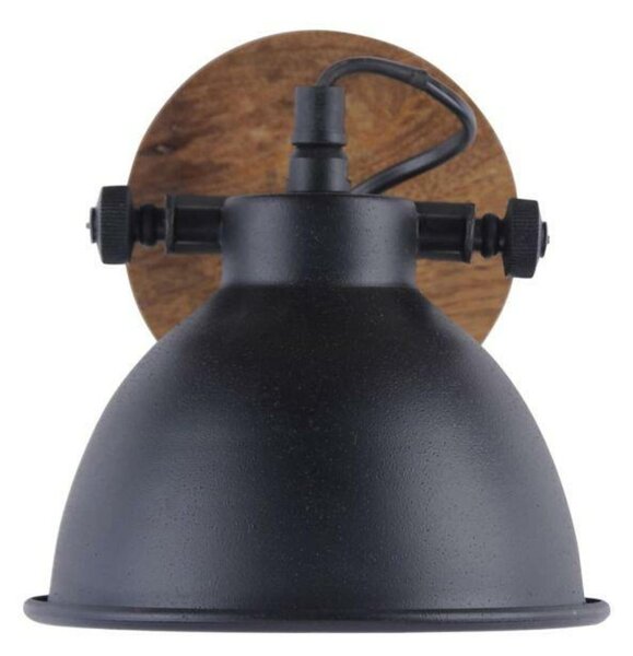 LEUCHTEN DIREKT is JUST LIGHT Stropní svítidlo v černé v retro designu