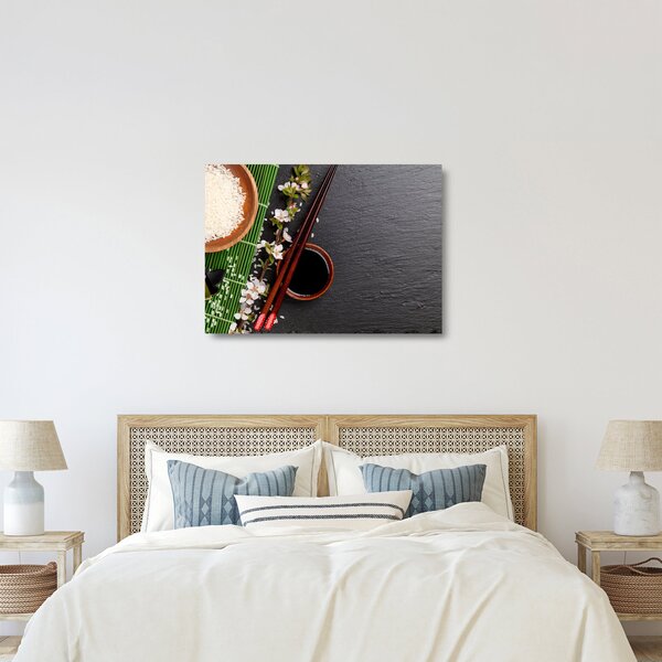 Skleněný obraz - Sushi (70x50 cm)
