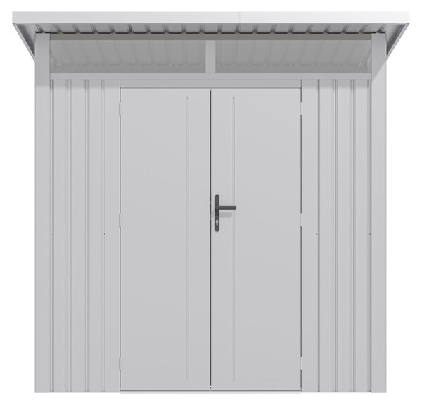 Zahradní domek G21 Madison 427 - 225 x 190 cm, metal silver