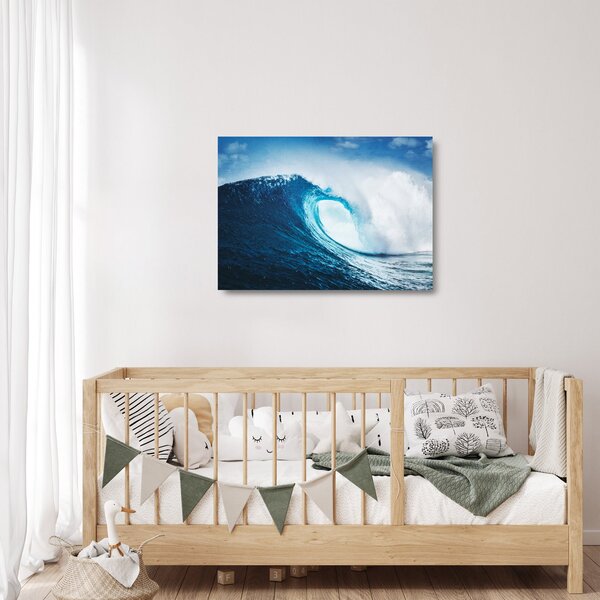 Skleněný obraz - Vlna oceánu (70x50 cm)