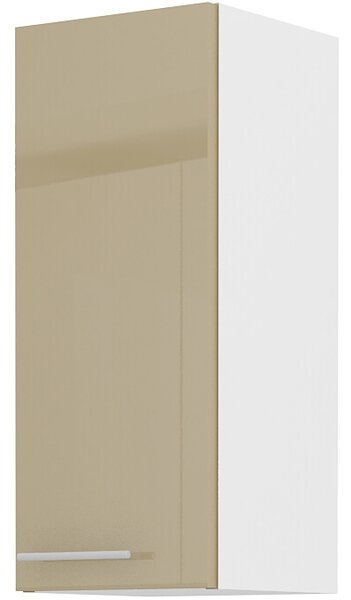 Horní kuchyňská skříňka Lavera 30 G 72 1F (bílá + lesk cappucino). Vlastní profesionální přeprava až k Vám domů 1032385