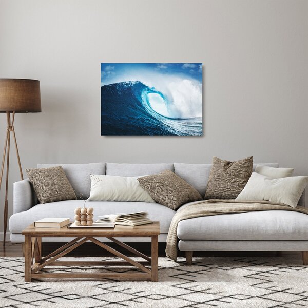 Skleněný obraz - Vlna oceánu (70x50 cm)