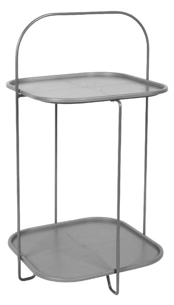 Šedý odkládací stolek Leitmotiv Trays