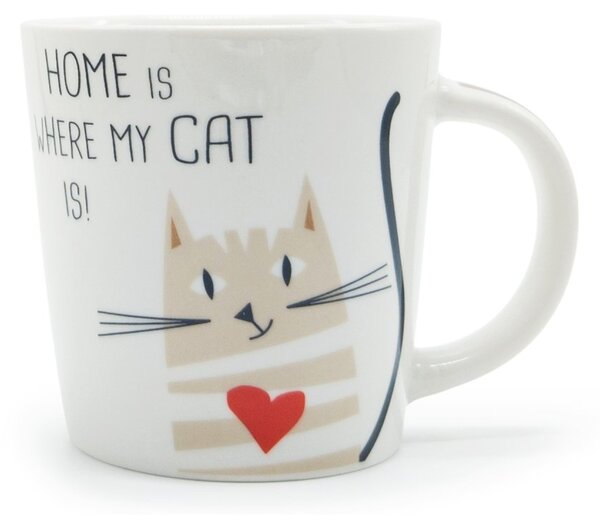 Hrnek Home is where my cat is