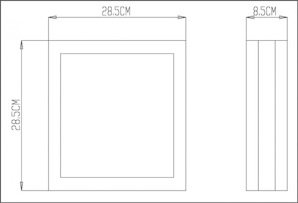 Deko-Light nástěnné přisazené svítidlo Scuti I 220-240V AC/50-60Hz E27 2x max. 11,00 W 285 mm stříbrná 731052