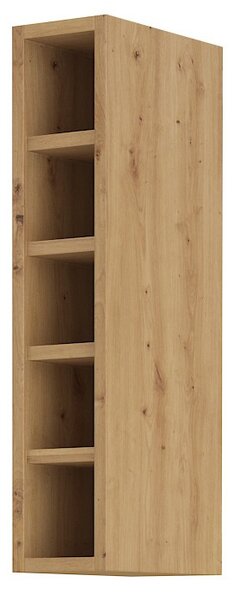 HezkýNábytek.cz Horní kuchynský regál Sheila 15 G 72 OTW (dub artisan). 1032486