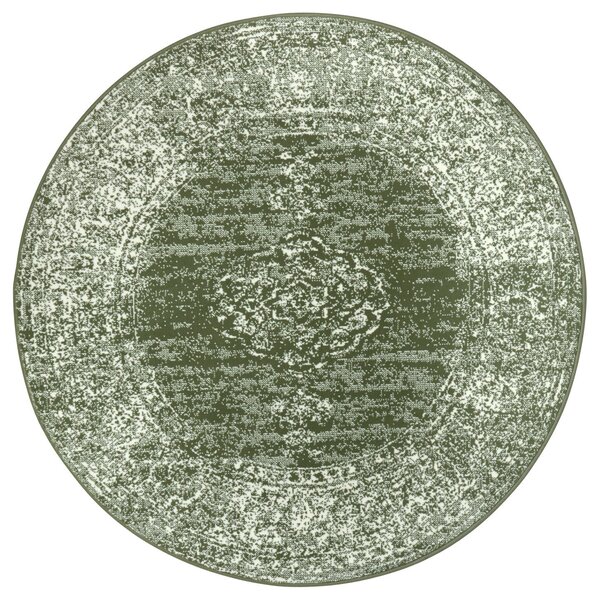 Hanse Home Collection koberce Kusový koberec Gloria 105519 Green kruh ROZMĚR: 160x160 (průměr) kruh