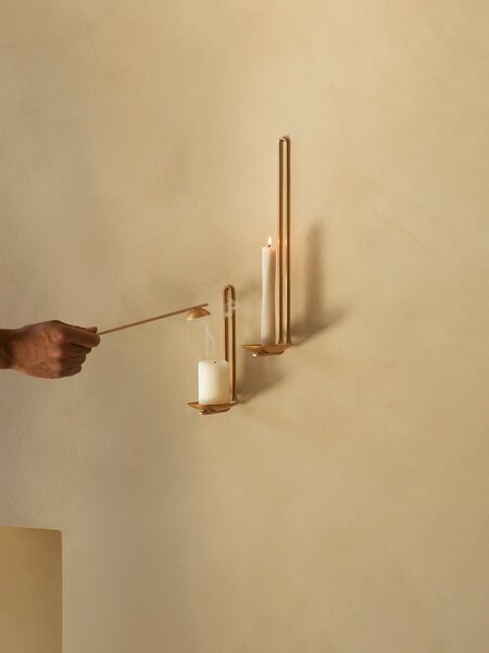 Audo Copenhagen Sada pro péči o svíčky Clip Candle - Brass MN224