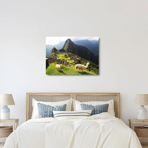 Skleněný obraz - Machu Picchu (70x50 cm)