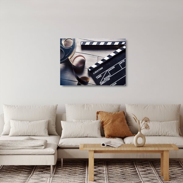 Skleněný obraz - Film (70x50 cm)