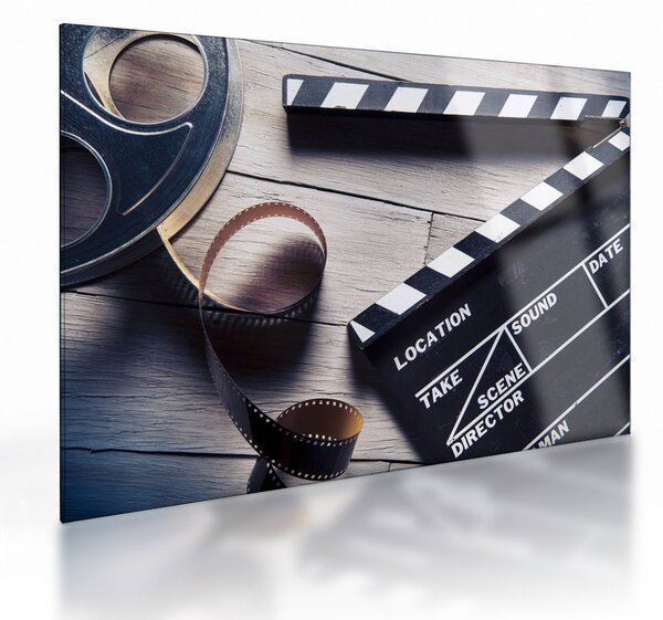 Skleněný obraz - Film (70x50 cm)