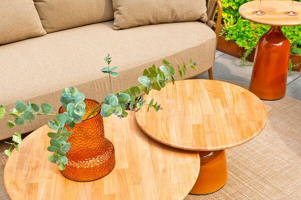 4Season Outdoor designové zahradní odkládací stoly June Side Table (Ø45 cm)