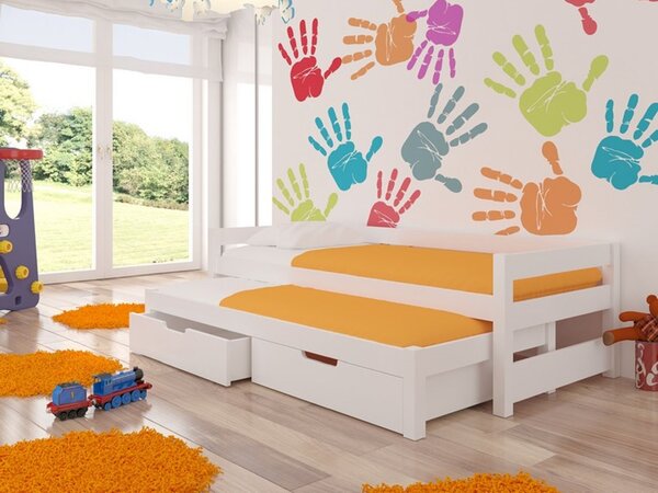 Rozkládací dětská postel 200x90 cm. Akce -23%