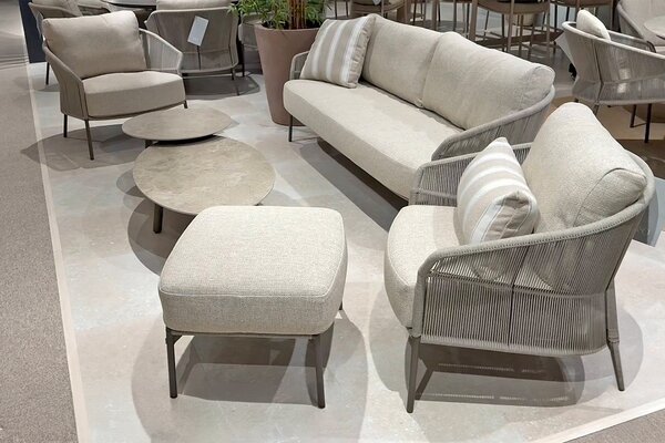 4Season Outdoor designové zahradní stoličky Florence Footstool Terre