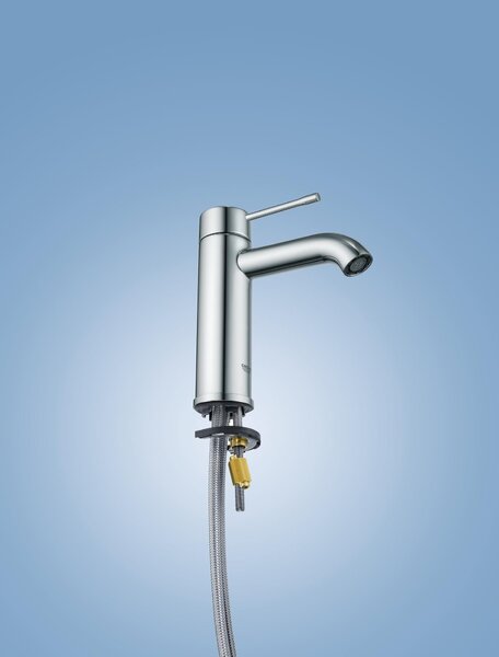 GROHE Essence - Páková umyvadlová baterie, velikost S, chrom 23590001
