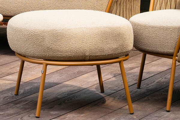 4Season Outdoor designové zahradní stoličky Molina Footstool