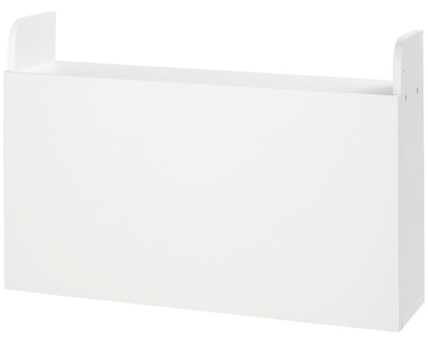 HOMCOM Závěsný skládací počítačový stůl se policí - 77 x 20 x 51 cm | Aosom