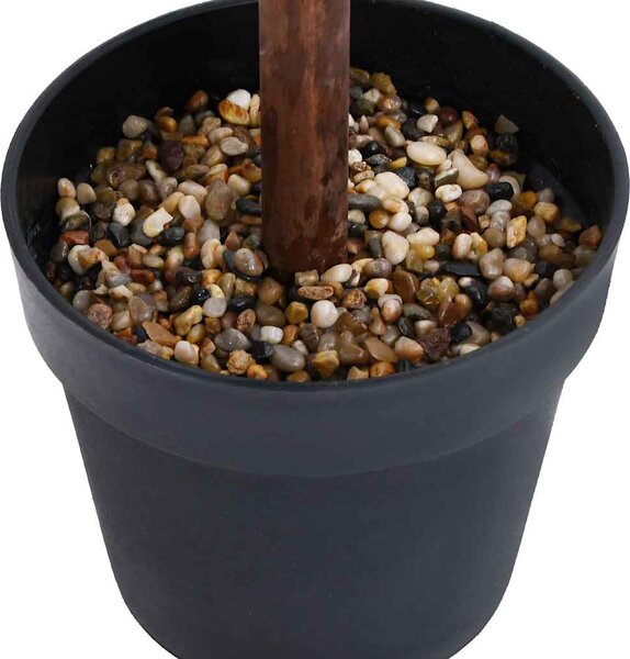 Umělý zimostráz ve tvaru koule s květináčem zelený 50 cm 336509