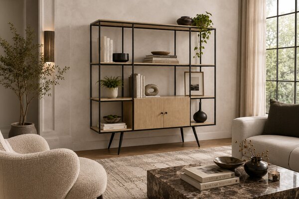 Kare designové knihovny Cosy sixties