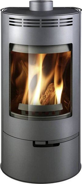 Kamna Thorma " Andorra " ocelově šedá - 7,5 kW - externí přívod vzduchu